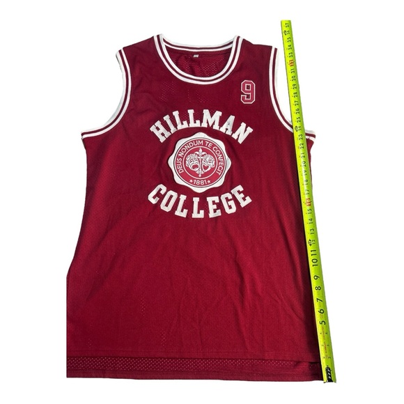 Hillman College Dwayne Wayne #9 A Different World Throwback Basketball Jersey XL - Picture 4 of 6
